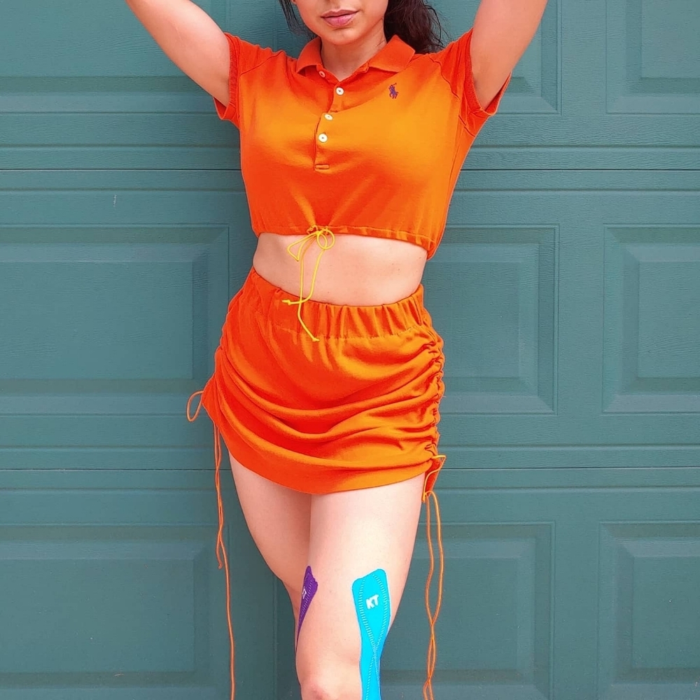 RECONSTRUCTED RALPH LAUREN SPORT 2 PIECE SET